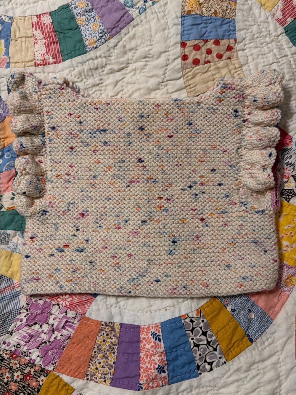 Misha And Puff Lollipop Confetti Fiora Wool Vest